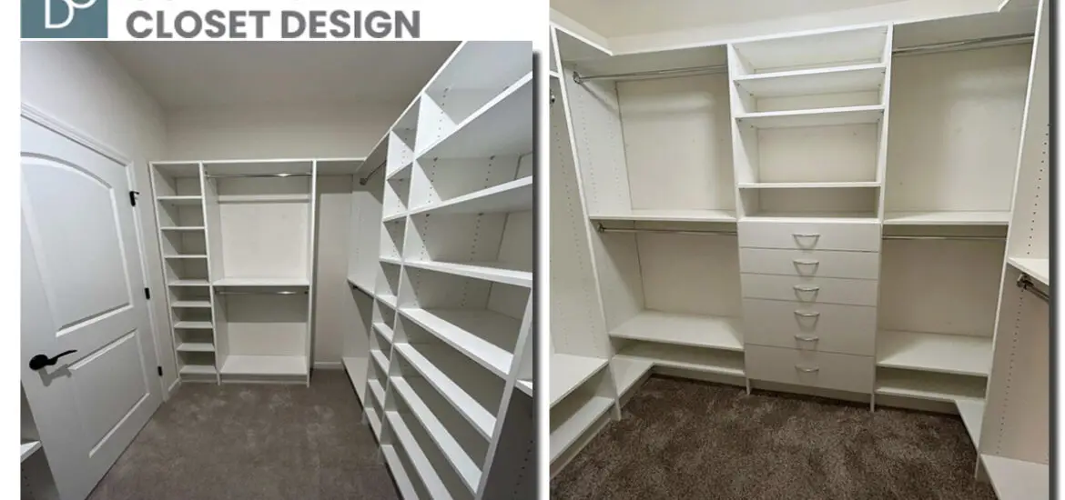 Reach-in closets for small rooms in the house.