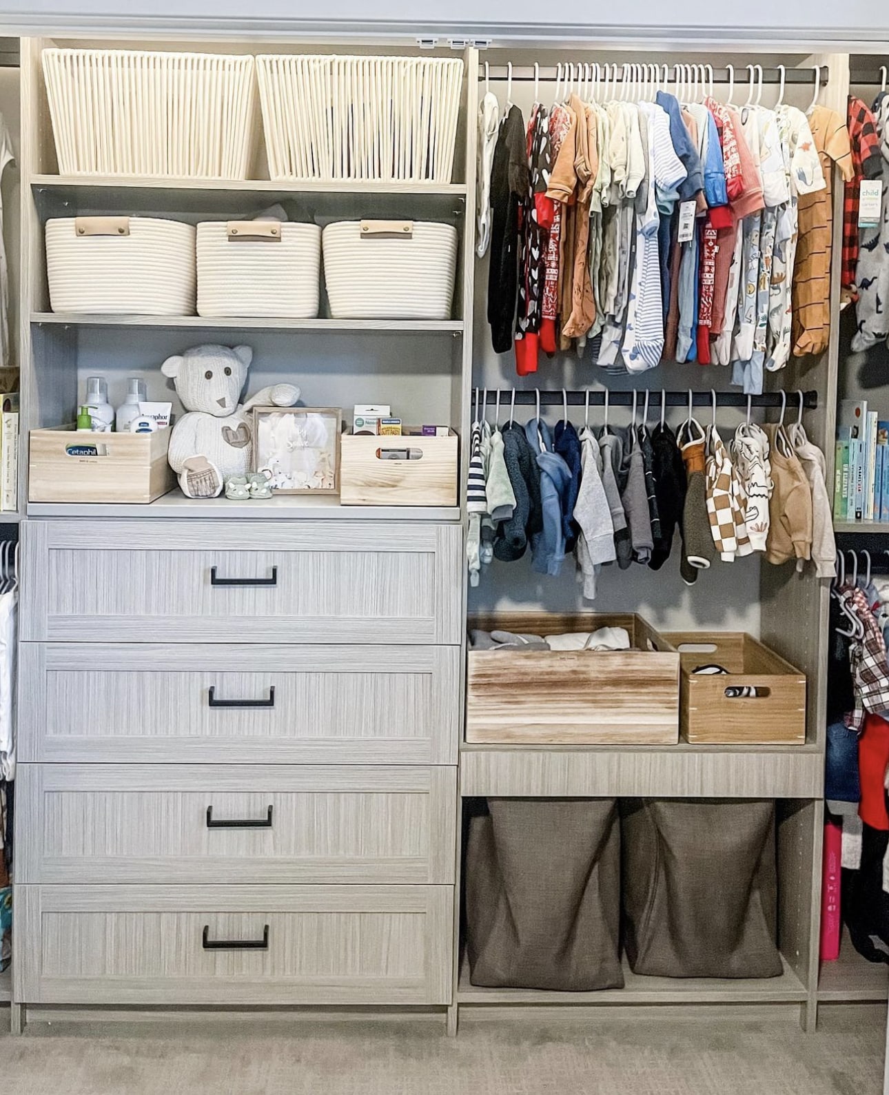 Small Reach-in Closet Organization Ideas