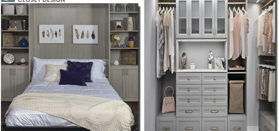 When it comes to small bedroom closets, the first impression is often one of limitation.