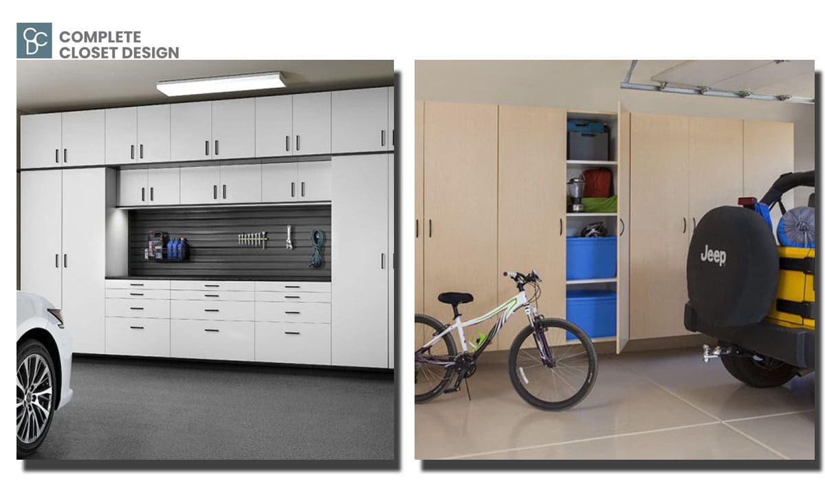 Garage storage cabinets. Storage solutions for your garage.