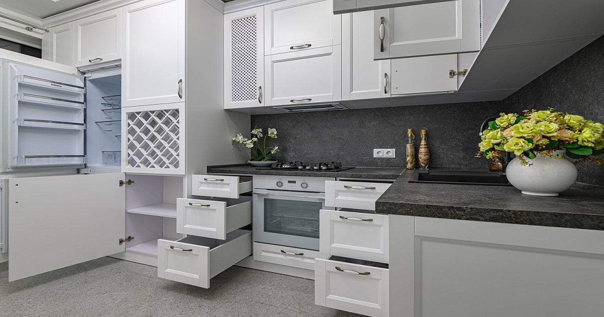 Well Designed Kitchen Pantry Cabinets