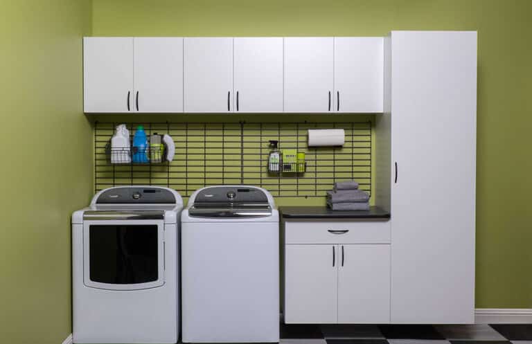 Laundry Room Shelving | Complete Closet Design - Shorewood, Illinois
