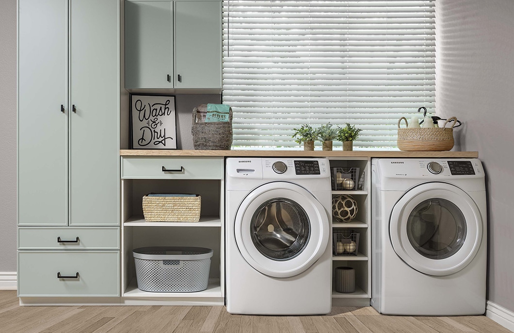 Laundry Rooms Storage | Complete Closet Design - Shorewood, Illinois
